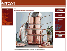 Tablet Screenshot of enizon.com